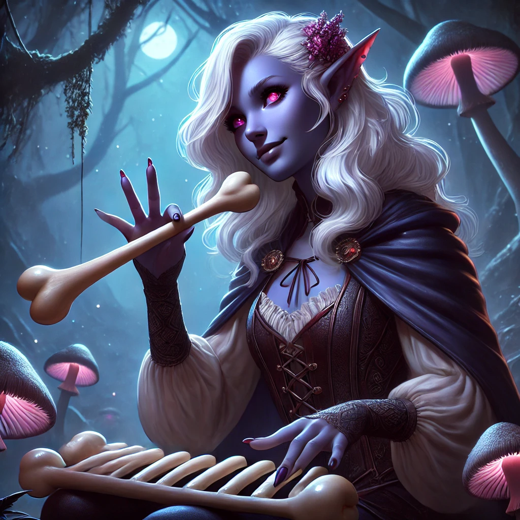 Anabet the Drow Bard